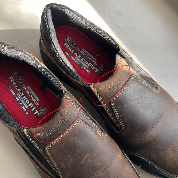 Skechers Men's Hartan Steel Toe Slip On Shoe Size 14 - Picture 8 of 11